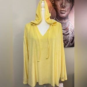 SOLD Rebellious one trendy plus size hoodie.